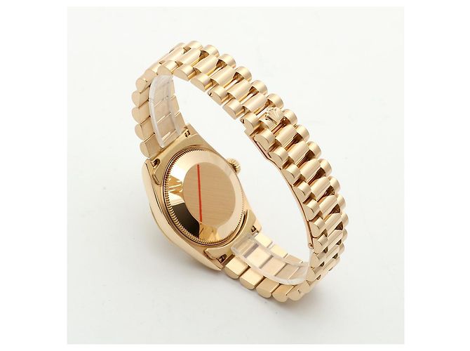 Rolex Datejust Gold Medium Damen Unisex-Uhr Golden - Ansicht 16