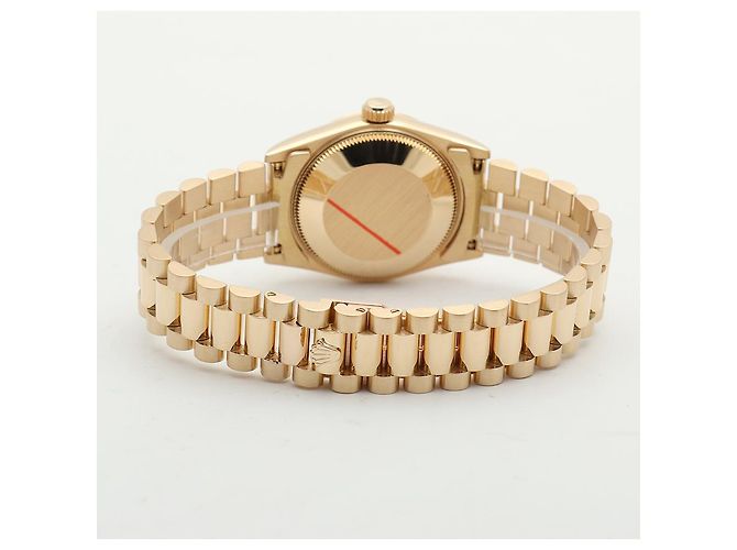 Rolex Datejust Gold Medium Damen Unisex-Uhr Golden - Ansicht 19