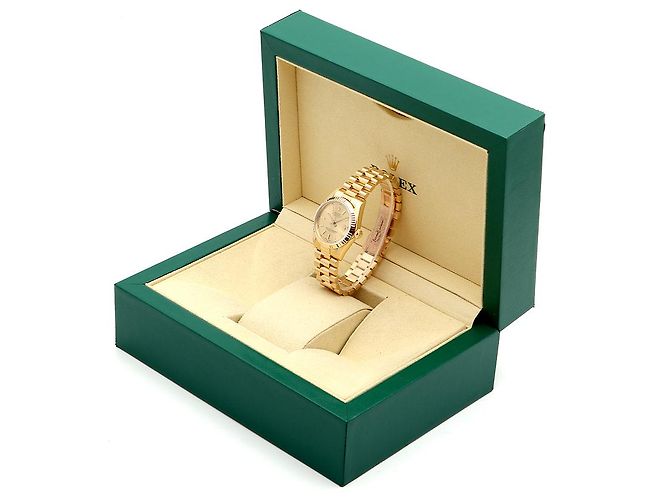 Rolex Datejust Gold Medium Damen Unisex-Uhr Golden - Ansicht 25