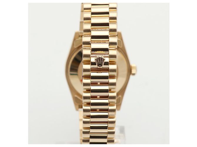 Rolex Datejust Gold Medium Damen Unisex-Uhr Golden - Ansicht 7