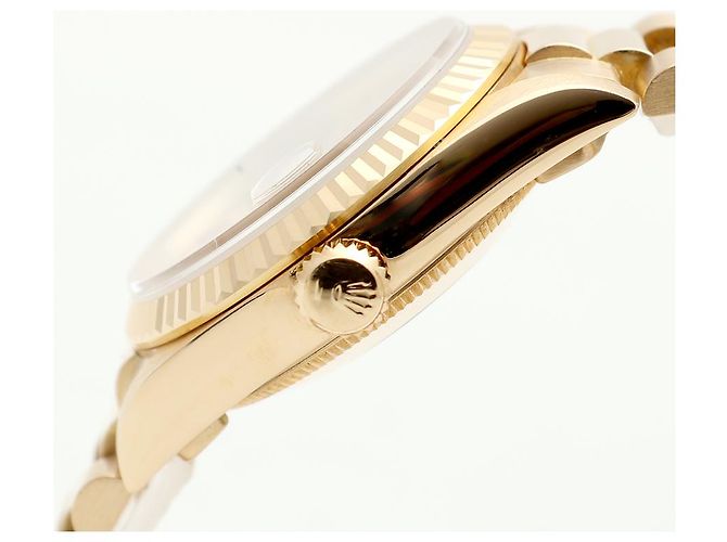 Rolex Datejust Gold Medium Damen Unisex-Uhr Golden - Ansicht 9