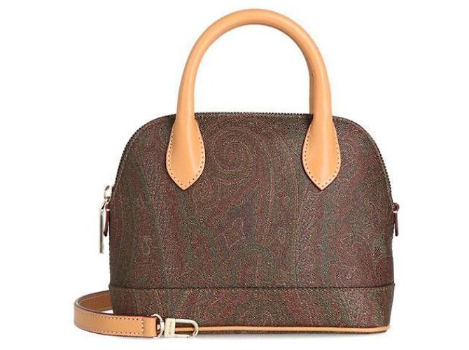 Etro Tote Bag mit Obergriff im Paisley-Muster: Braun - Ansicht 2