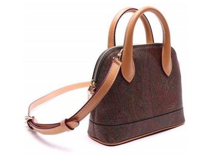 Etro Tote Bag mit Obergriff im Paisley-Muster: Braun - Ansicht 4