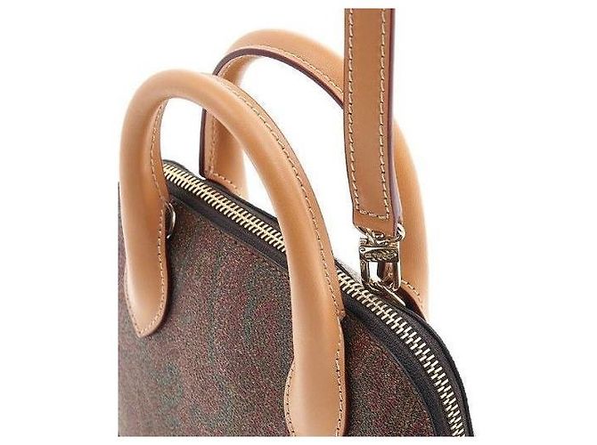 Etro Tote Bag mit Obergriff im Paisley-Muster: Braun - Ansicht 7