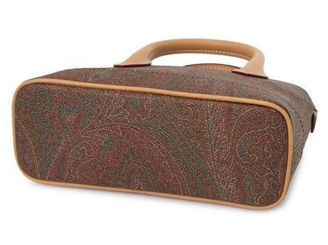 Etro Tote Bag mit Obergriff im Paisley-Muster: Braun - Ansicht 8