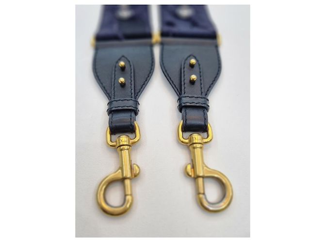 Saddle Dior Bestickte Schultertasche im Camouflage-Karomuster mit zusätzlichem Schultergurt Blau - Ansicht 31