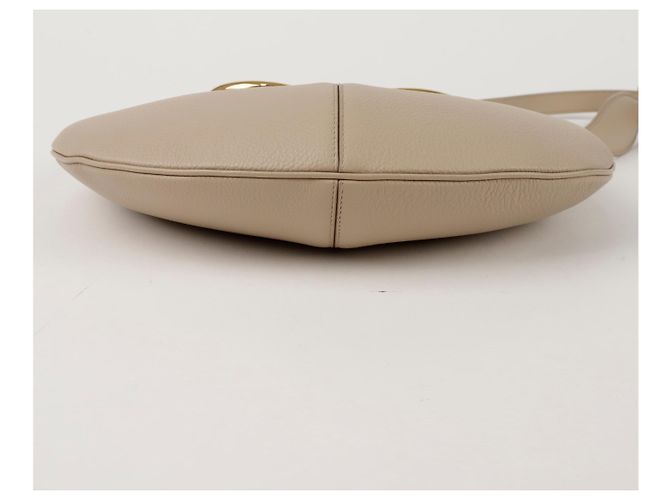 Salvatore Ferragamo Borsa a Spalla Maxi Gancio Marrone - vista 8