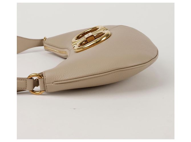 Salvatore Ferragamo Borsa a Spalla Maxi Gancio Marrone - vista 9