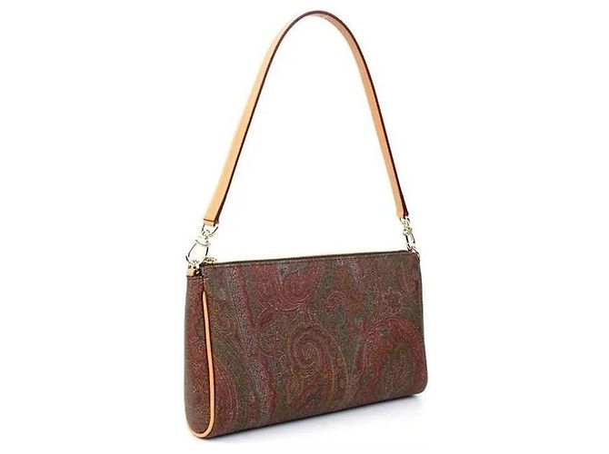 Etro Borsa a spalla in jacquard paisley Marrone - vista 6