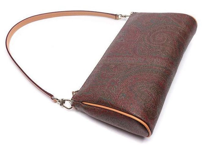Etro Borsa a spalla in jacquard paisley Marrone - vista 9