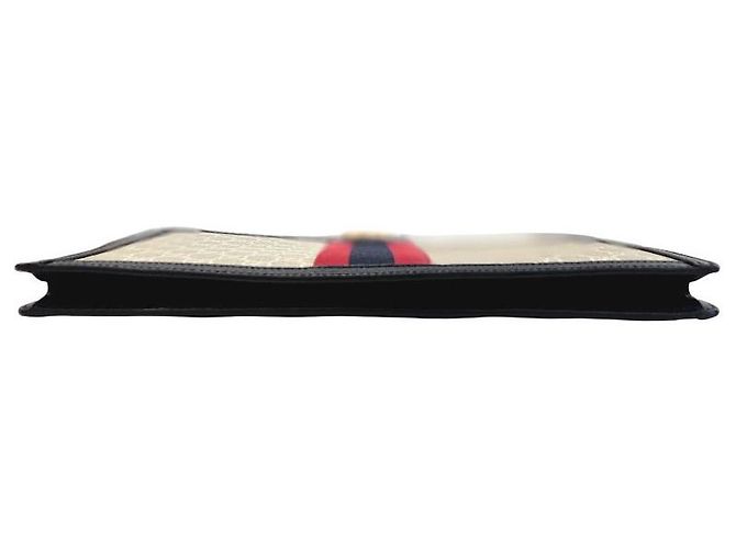 Gucci Clutch Limitato GG Supreme Marrone - vista 3
