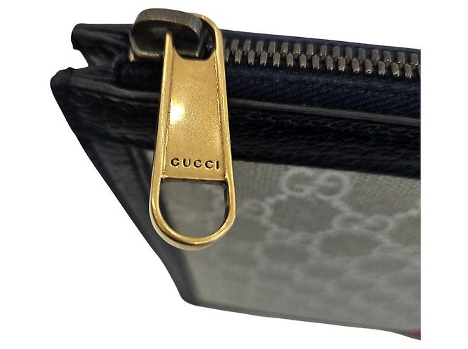 Gucci Clutch Limitato GG Supreme Marrone - vista 7