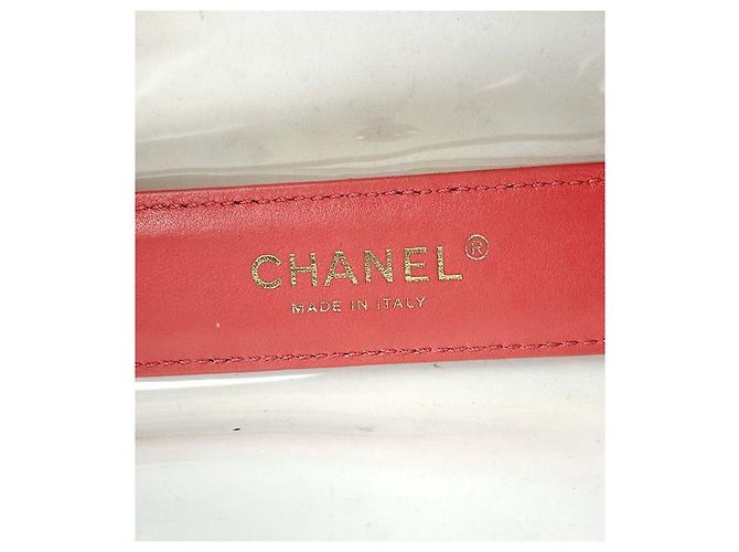 Boy Chanel Borsa a spalla in PVC con catena in PVC Arancione - vista 5