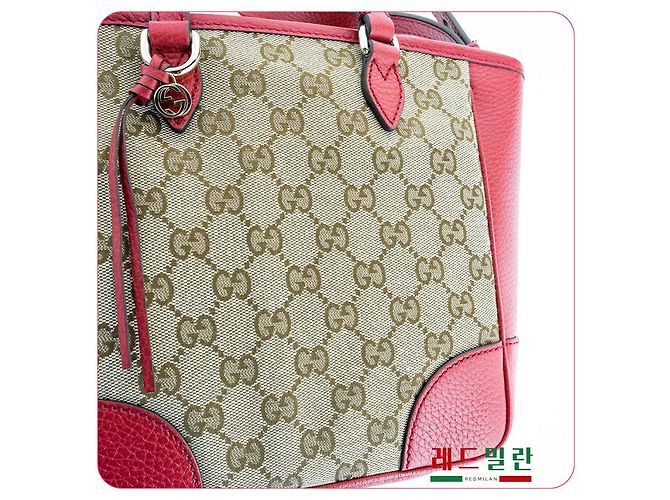 Gucci Borsa a spalla in pelle rossa Rosso - vista 26