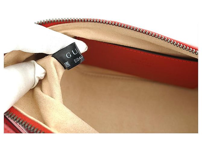 Gucci Borsa a Spalla Marmont Matelassé AABZB Rosso - vista 17