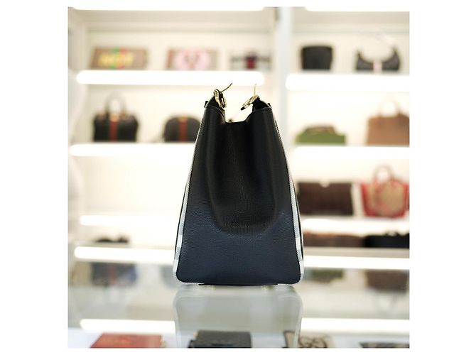 Burberry Borsa tote in tela nera, borsa di lusso per donne Nero - vista 7