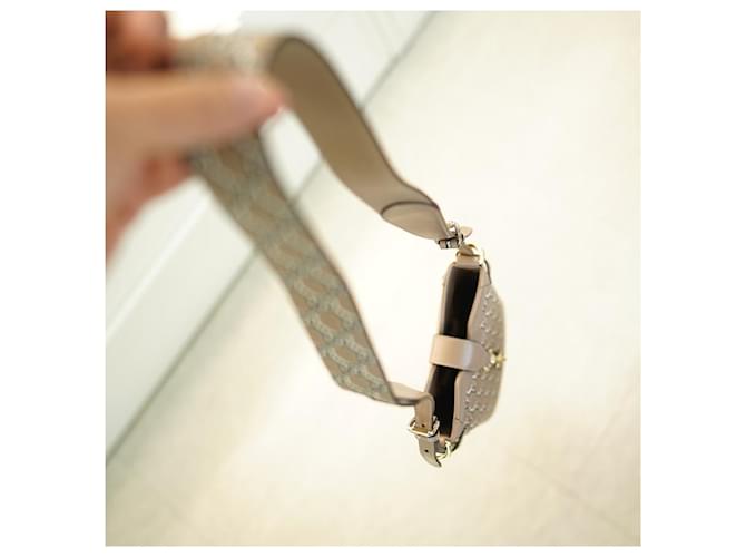 Gucci Borsa a spalla mini secchiello GG Shadow Marrone - vista 17