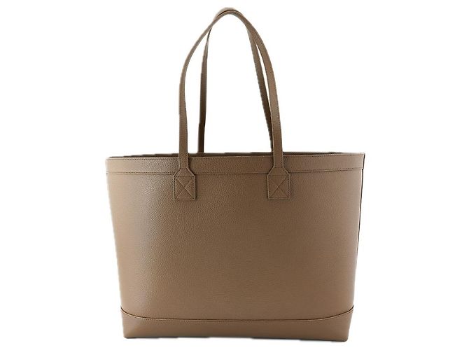 Burberry Borsa a spalla media London in pelle marrone - vista 19