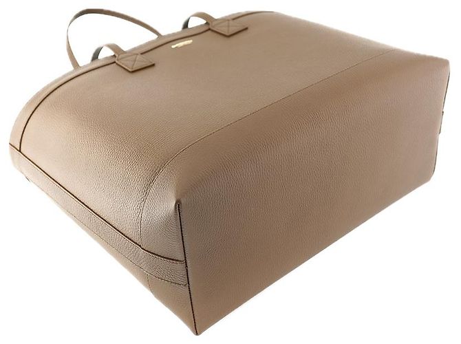 Burberry Borsa a spalla media London in pelle marrone - vista 20