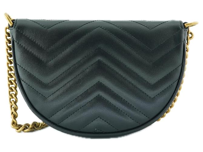 Gucci Borsa a tracolla mini Marmont DTDHT Nero - vista 20
