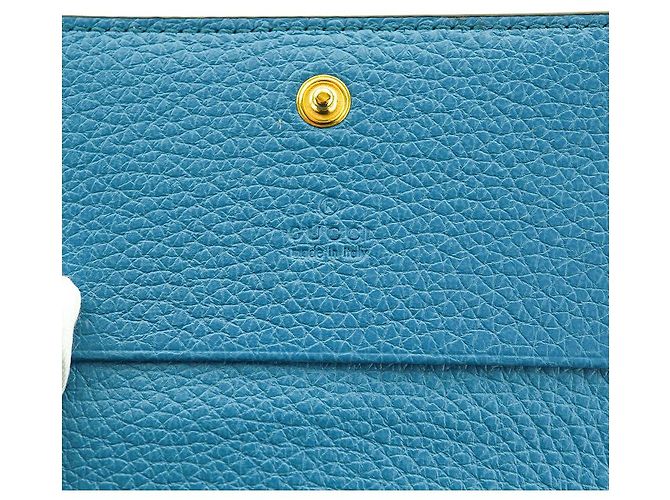 Gucci Visitenkartenhalter aus schwarzem Leder - Ansicht 21
