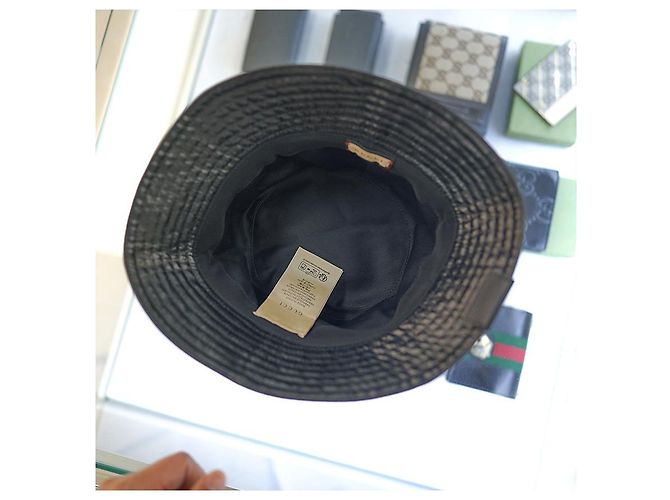 Gucci Bucket Hat aus Polyamid in Schwarz - Ansicht 8