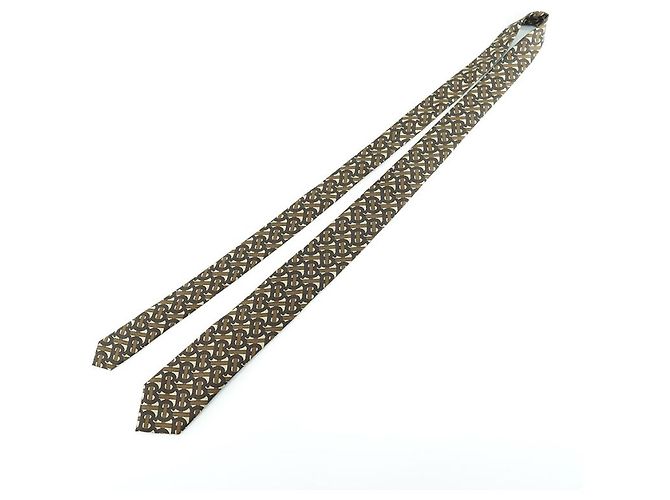 Burberry Silk Tie Brown - view 3