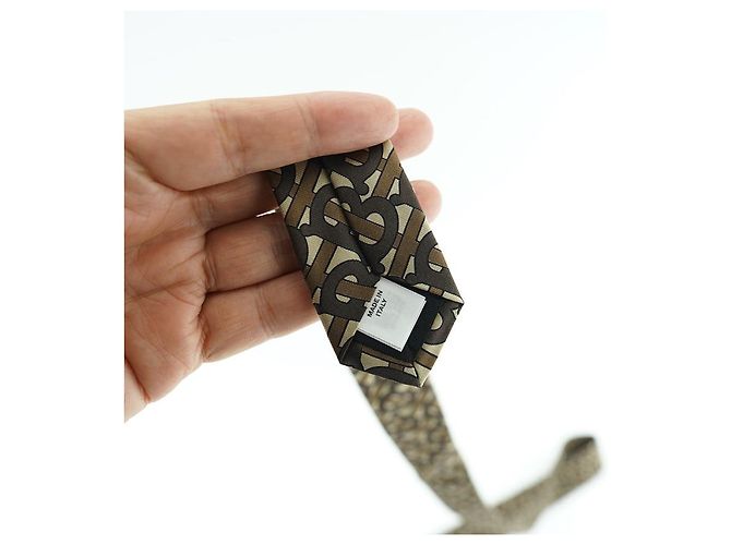 Burberry Silk Tie Brown - view 5