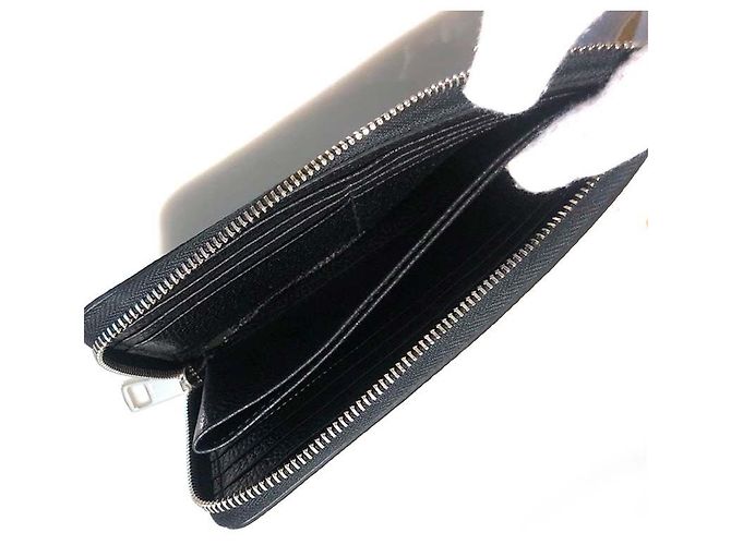 Gucci Cartera Larga GG Logo Negra Negro - vista 4