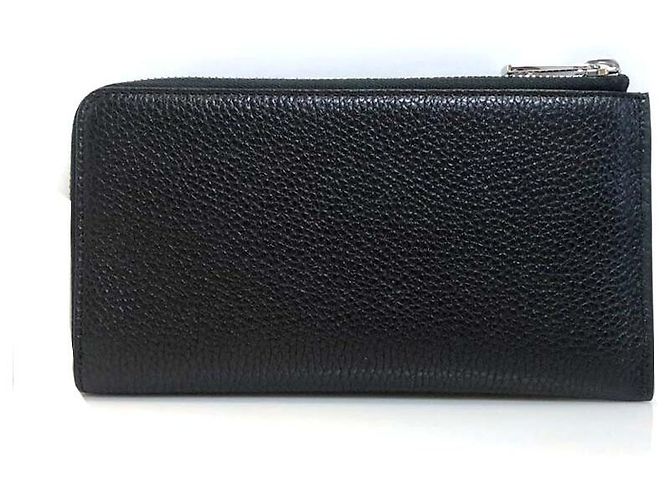 Gucci Cartera Larga GG Logo Negra Negro - vista 5