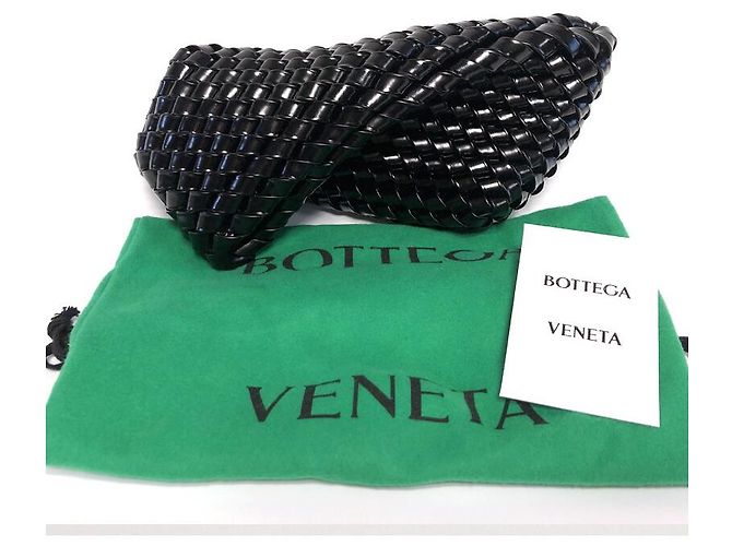 Bottega Veneta Borsa clutch strutturata da donna nera Nero - vista 9