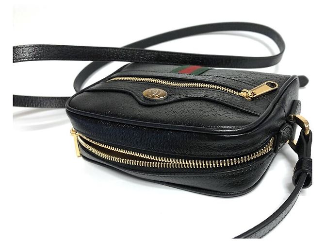 Gucci Mini Sac Ophidia Noir - vue 13