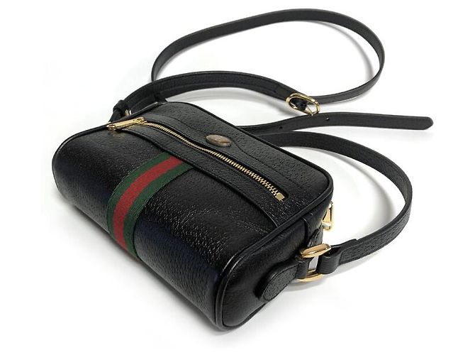 Gucci Mini Sac Ophidia Noir - vue 14