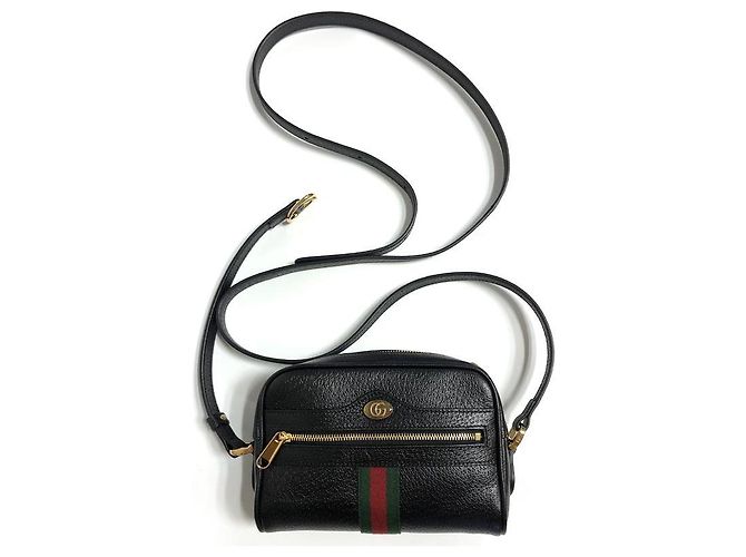 Gucci Mini Sac Ophidia Noir - vue 3