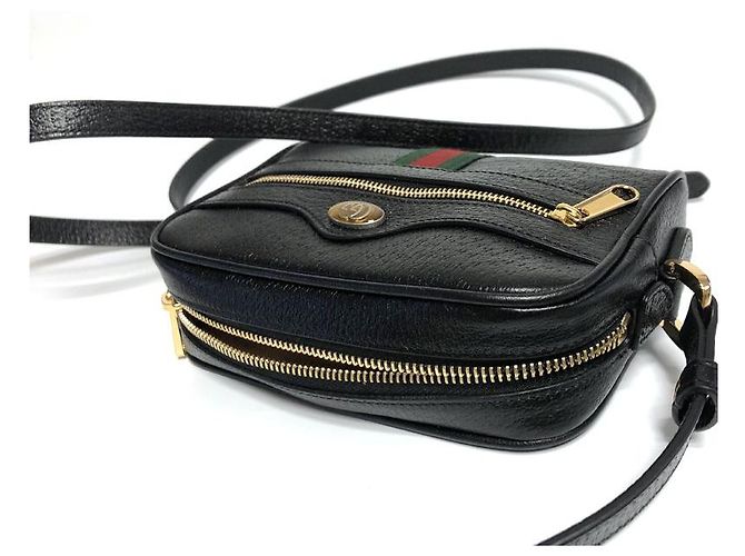 Gucci Mini Sac Ophidia Noir - vue 6