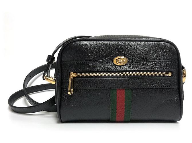 Gucci Mini Sac Ophidia Noir - vue 8