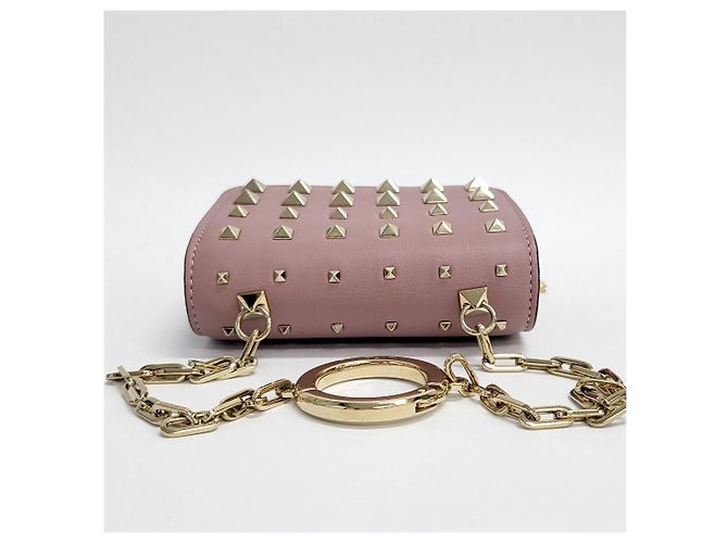 Valentino Billetera Crossbody Rockstud Garavani Rosa - vista 11