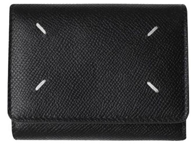 Maison Martin Margiela Signatur-Stich Geldbörse Schwarz - Ansicht 5