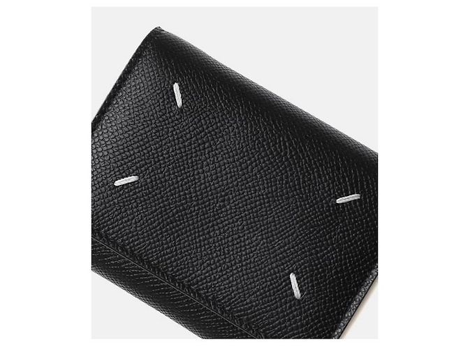 Maison Martin Margiela Signatur-Stich Geldbörse Schwarz - Ansicht 7