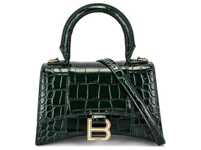 Balenciaga Borsa a mano Hourglass XS - vista 4