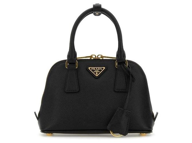 Prada Mini Bolsa Tote EOO NZV Negro - vista 4