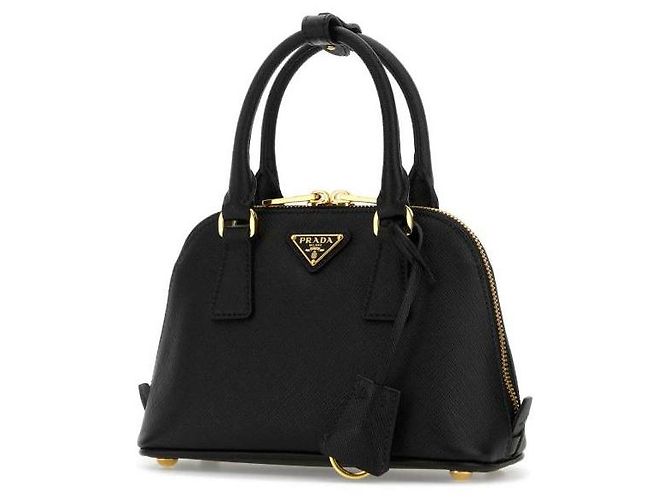 Prada Mini Bolsa Tote EOO NZV Negro - vista 5