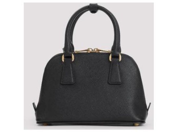 Prada Mini Bolsa Tote EOO NZV Negro - vista 6
