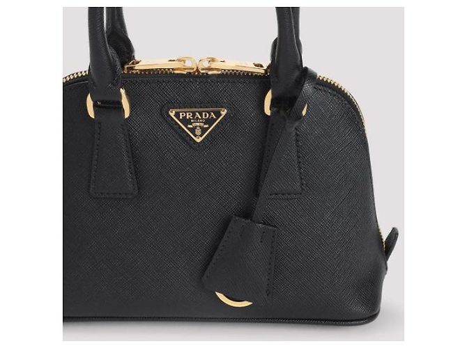 Prada Mini Bolsa Tote EOO NZV Negro - vista 7