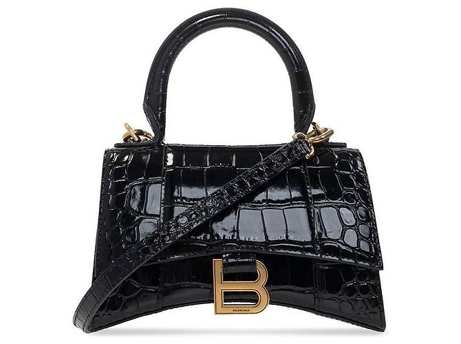 Balenciaga Borsa a Mano Hourglass XS - vista 4