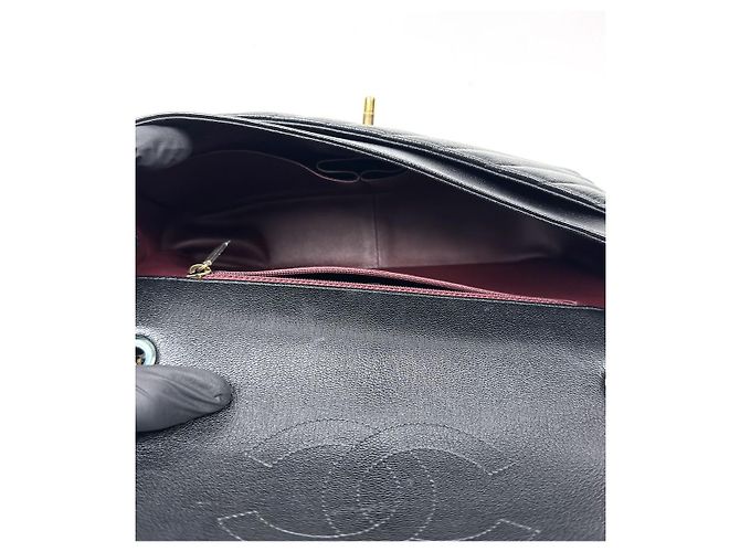 Chanel Borsa a spalla con catena diagonale nera Nero - vista 10