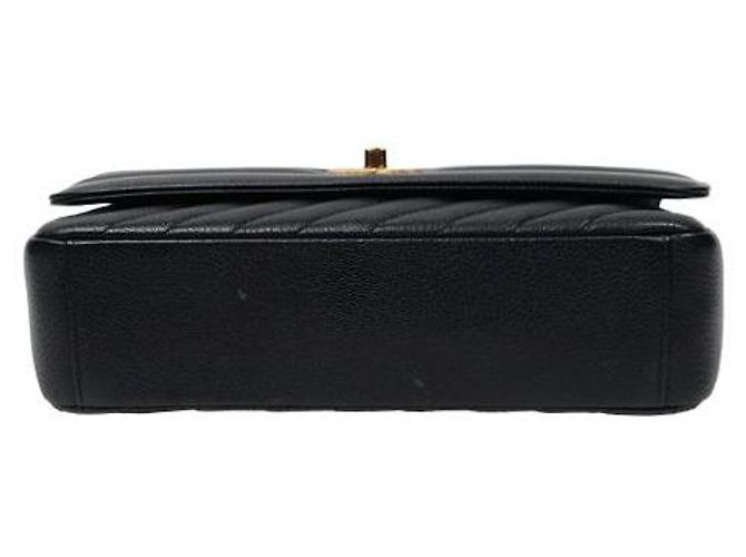 Chanel Borsa a spalla con catena diagonale nera Nero - vista 4