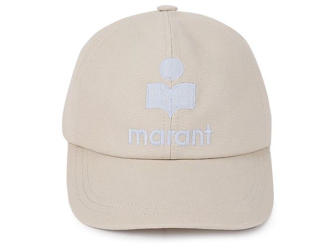 Isabel Marant Gorra con Logo Castaño - vista 3
