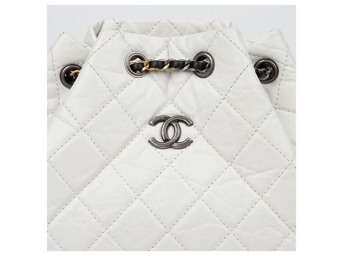 Chanel Gabrielle Small Backpack White - view 3