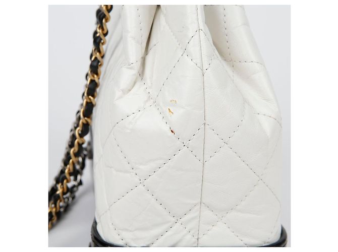 Chanel Gabrielle Small Backpack White - view 6